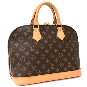 💎✨ALMA✨💎 Auth Louis Vuitton Satchel Hand Bag!